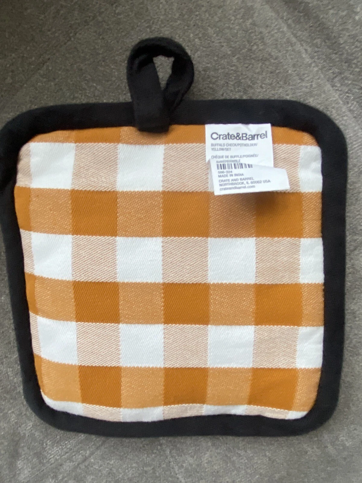 Crate & Barrel Oven Mitt & Pot Holder - Thumbnail 3