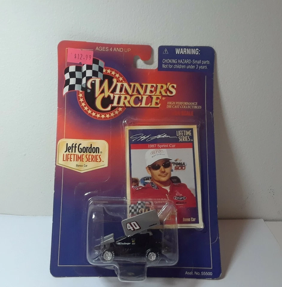 CÍRCULO DE GANADORES - SERIE JEFF GORDON - COCHE SPRINT 1987 - EMBALAJE ORIGINAL Foto 4 de 4