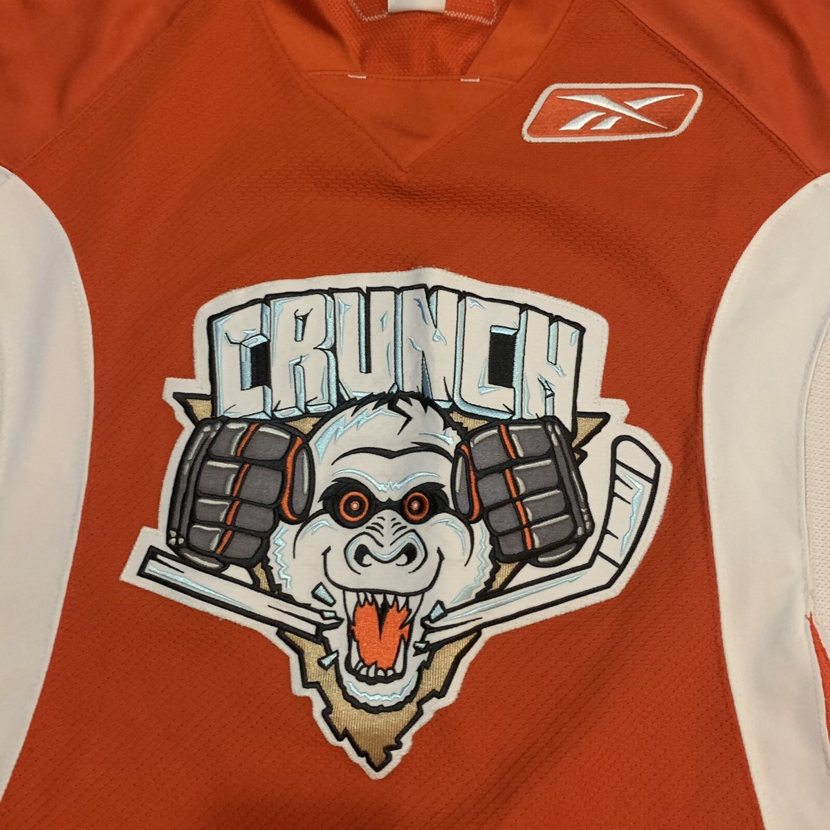 Syracuse Crunch Hockey Jersey AHL Size 58 Reebok Vintage Rare