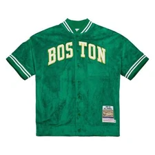 MENS MITCHELL & NESS NBA SHOOTING SHIRT CELTICS 1959 BILL RUSSELL