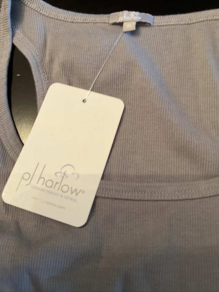 Танк PJ Harlow JST2006 Charlie Racerback M темно-серебристый - Изображение 3 из 4