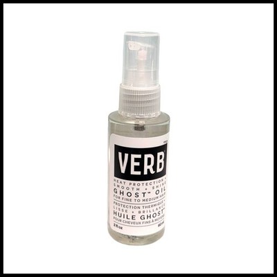 Verb Ghost Weightless Hair Oil Full Size 2 fl.oz. Shine Smooth Frizz
