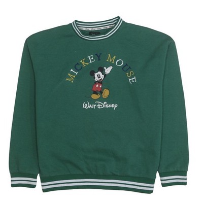 Disney x Primark Damen grün Mickey Mouse Pullover Sweatshirt 2XS