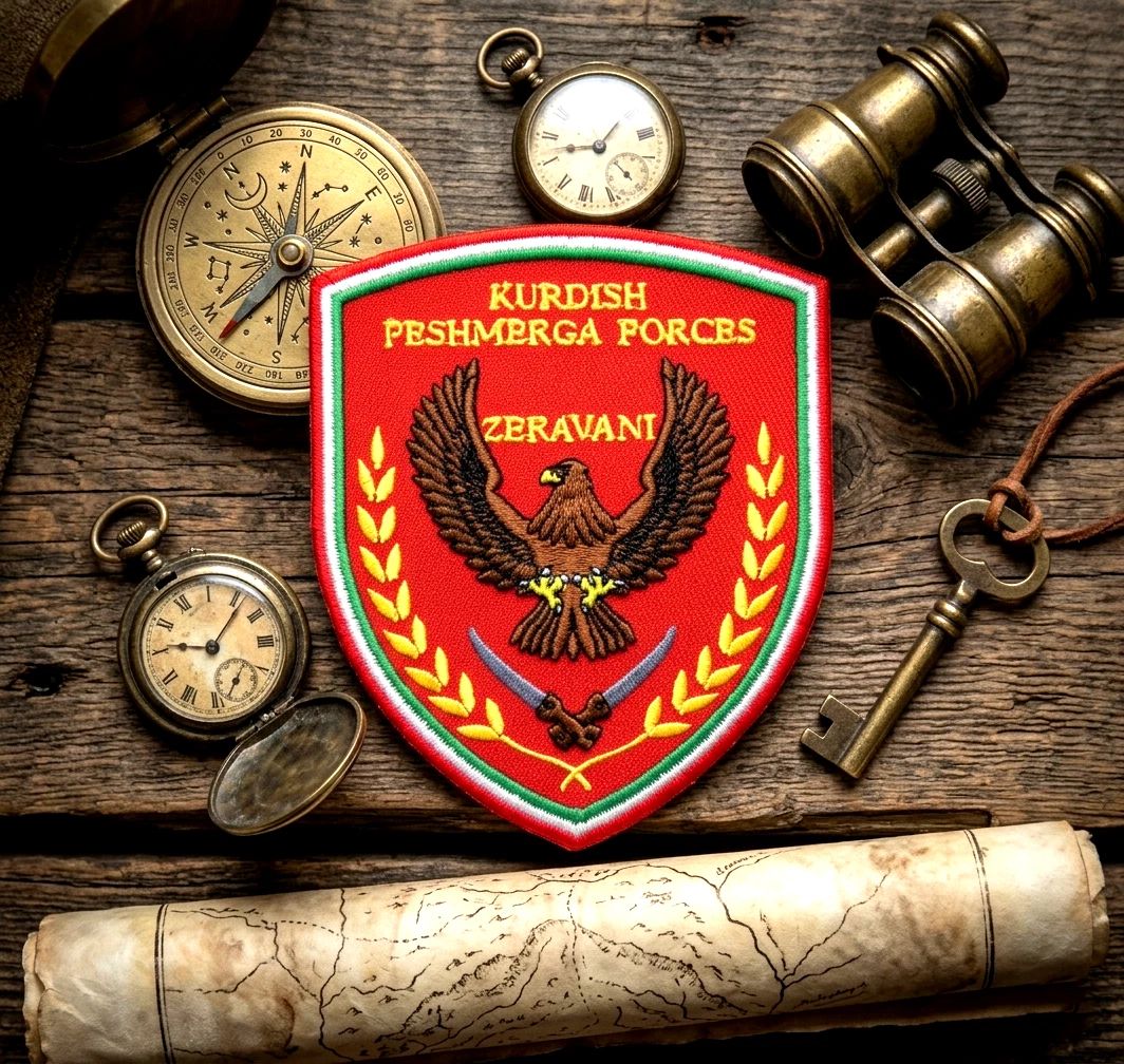 Kurdish Peshmerga Forces Zeravani Patch