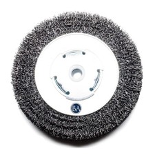 6 inch Crimped Bench Grinder Wire Wheel Brush for Bench Grinder, Steel Wire 5...