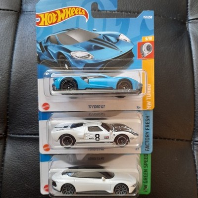 FORD GT 2017,GT 40 1966,DELOREAN ALPHAS ELEKTRO,HOT WHEELS 2022,2024,NEU,OVP