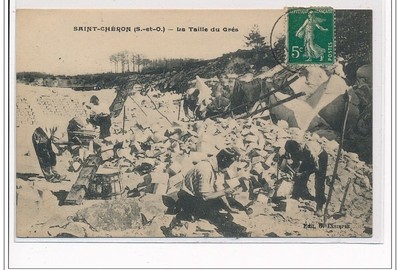 SAINT CHERON: La Taille du grès - very good condition