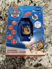 VTech PAW Patrol Learning Pup Watch - Chase - Ages 3-6 Play Toy, BROKEN BOX