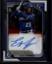 2024 Bowman Erick Torres 1st AUTO - Royals