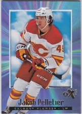2023-24 Upper Deck Skybox E-X 2000 #106 Jakob Pelletier Calgary Flames
