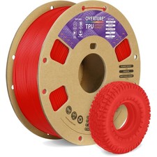 Hochwertiges TPU Filament 1,75 mm Rot | 1kg Rolle –  für flexible Designs