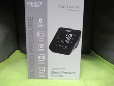 EQUATE 6000 Series Upper Arm Blood Pressure Monitor Bluetooth Wireless NEW