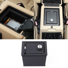 Reposabrazos consola aleación bóveda caja fuerte bloqueo para Land Rover Discovery 2 1998-2003