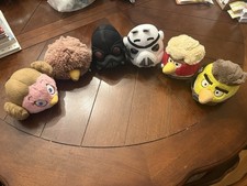 Angry Birds Star Wars Plushes Lot Of 6 2012 Commonwealth