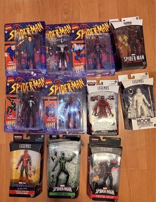 Hasbro Marvel Legends Spider-Man Retro Moon Knight 6'' Carnage Miles Lot