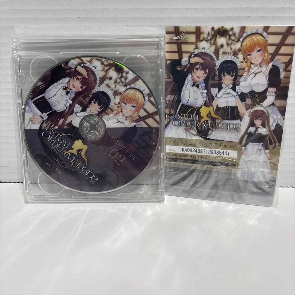 New Custom order Maid 3D2 GP-01 PC KISS game windows from japan 3DVD - Image 2 of 2