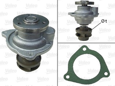 Wasserpumpe Motorkühlung VALEO 506809 für RL2 STREET FORD KA FIESTA 5 Van RB