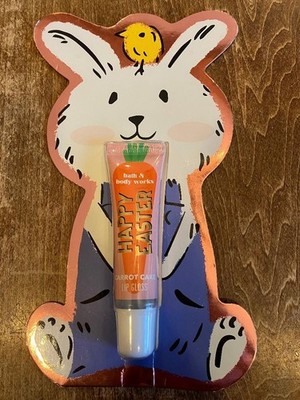 Bath & Body Works Happy Easter Carrot Cake Lip Gloss