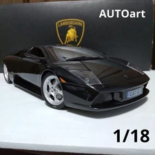 AutoArt Lamborghini Murcielago 1/18 Metallic Black Diecast Model Car