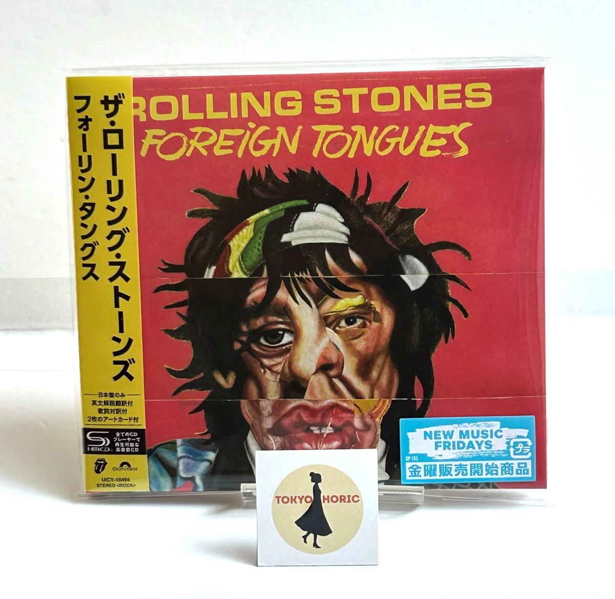 Rolling Stones Foreign Tongues Japan Ltd SHM-CD + Big Bonus Poster