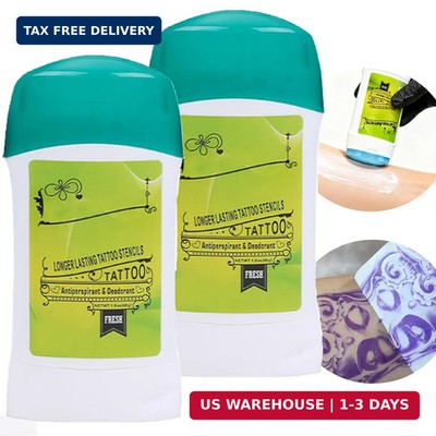 2pcs Tattoo Transfer Gel, Urknall Professional Stencil Gel Safe and Long-Lasting