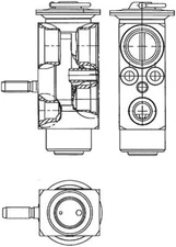 Expansion valve, air conditioning Mahle AVE 114 000P