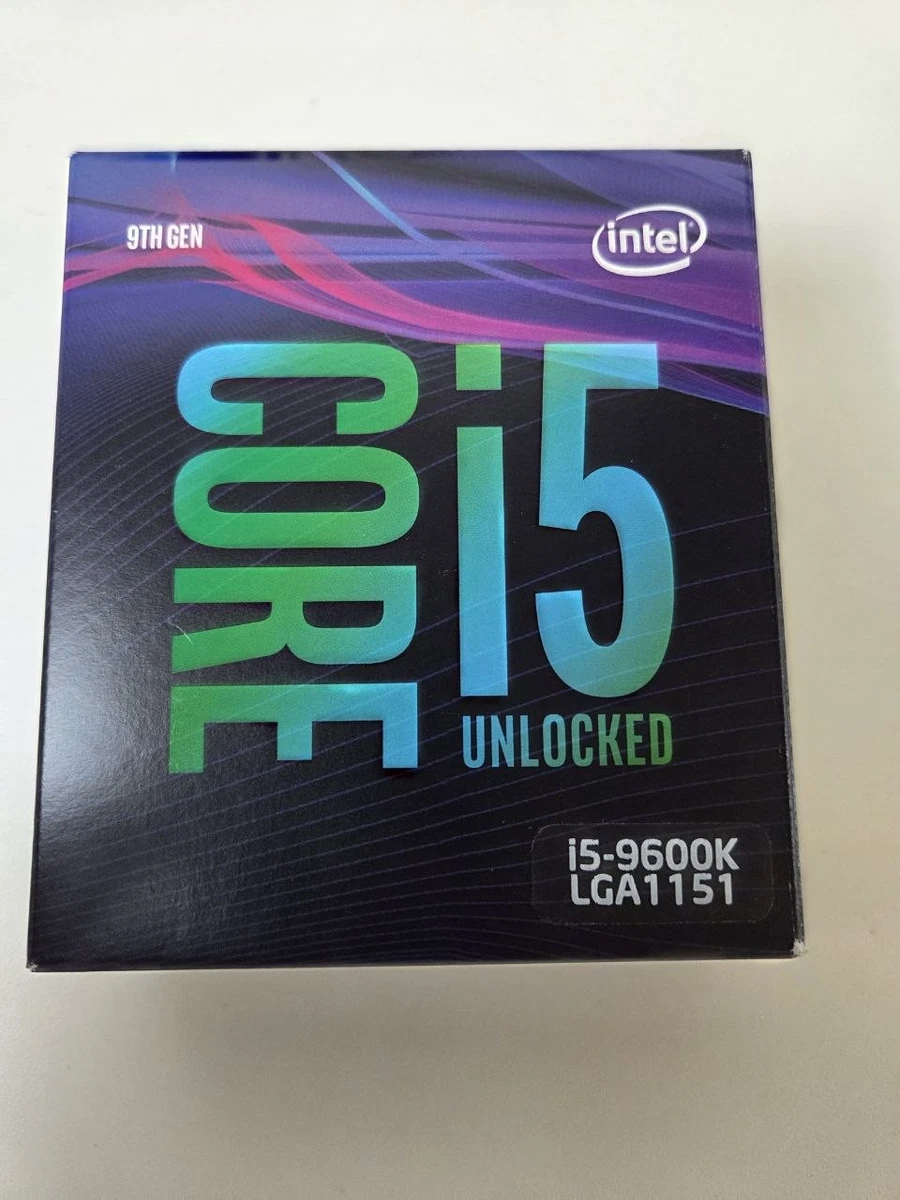 Intel Core i5-9600K LGA1151 アンロック Intel-Core-I5-9600K-Desktop-