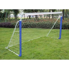 Portable Soccer Goal for Backyard Steel Frame with Carry Bag Ground Anchors