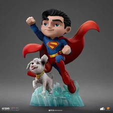 Statue Superman and Krypto - Superman: Legacy - Minico