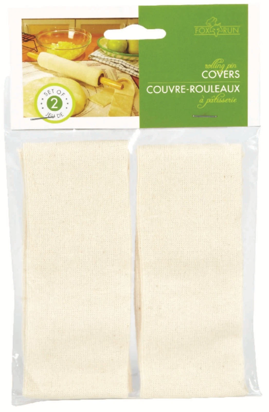 Fox Run Rolling Pin Covers Set Of 2 - Thumbnail 4