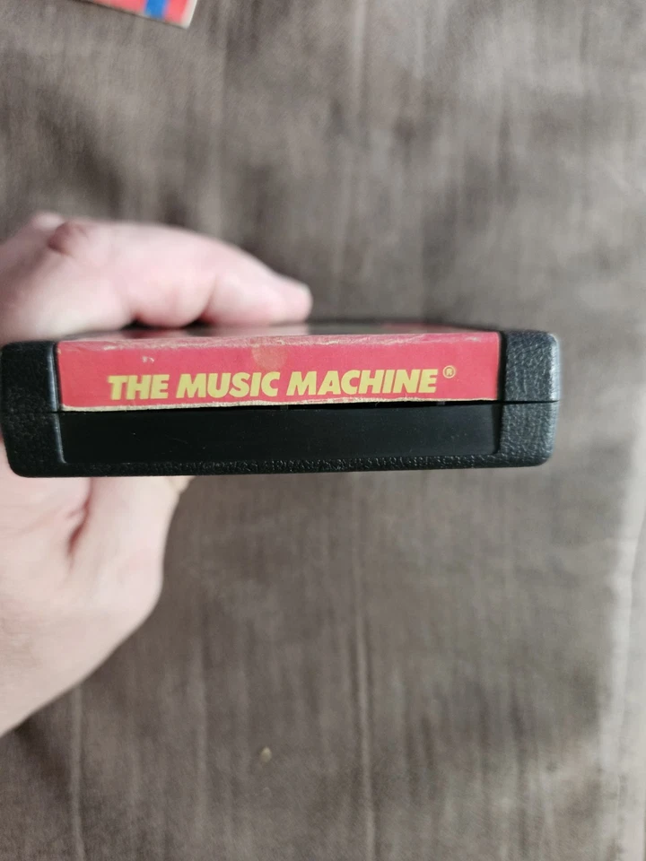 ## ULTRA RARE ## MUSIC MACHINE CARTRIDGE WITH MANUAL FOR ATARI 2600 - Image 3 of 4