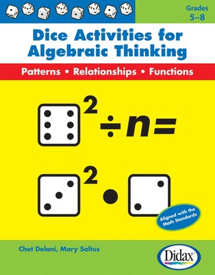 Educational Resources Dice Activities for Algebraic Thinking