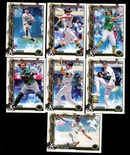 2025 TOPPS HOLIDAY OAKLAND ATHLETICS  TEAM SET Nick Kurtz Jacob Wilson RC