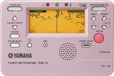 YAMAHA TDM-75PP Platinum Pink Tuner Metronome New Japan Version