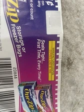 Hefty OneZip Storage or Freezer Bags Gallon Size 1999 Coupon