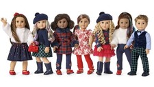 AMERICAN GIRL JANIE  JACK HOLIDAY 13 PIECE SET NIP 2022 Collection For 1 Bid
