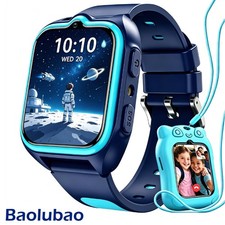 Baolubao Kinder Smartwatch mit SIM Slot Tracker Uhr SOS Notruf Telefonuhr Spiel