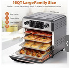 16-Quart 10-in-1 Air Fryer Oven Combo
