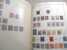 Large Int l Stamp Album -Alphabetical  M - N  1849 though 1980s Mint and Used