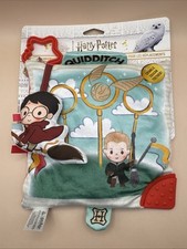 Harry Potter On-the-go Crinkle Squeak Teether Square Activity Toy Quidditch NEW
