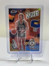 Topps 2025-26 Finest Larry Bird Muse Boston Celtics NBA Serial Numbered #M-2