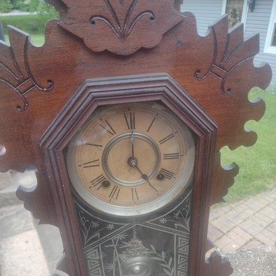 Antique 1890s ANSONIA Clock Co Model Beaver. Mantle Clock | eBay