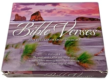 Bible Verses: 2024 Full Color Daily Calendar by Willow Creek Press