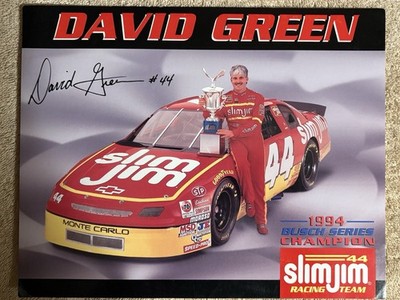 David Green 1994 Busch Series Champion NASCAR Photo