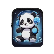 Cup Carrier Pouch Water Bottle Pouch with Strap Storage Accessories Panda