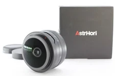AstrHori 6.5mm F2.0 Fish Eye Black for Fujifilm X (with cap and box) #A5495