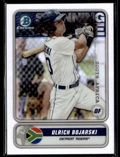 2020 Bowman #STG-UB Ulrich Bojarski Chrome Spanning the Globe Card 0603I