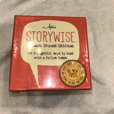 New STORYWISE ''Common Ground Edition'' from Atria Senior Living (2018)  SEALED