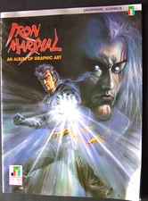 Iron Marshal Album of Graphic Art centerfold Jademan 1990 Treasury sized. Fold