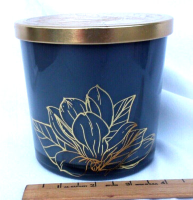 Bellevue Luxury Jar Candle FRESH FIG & AMBER Soy Wax 2-wick Large 20 oz